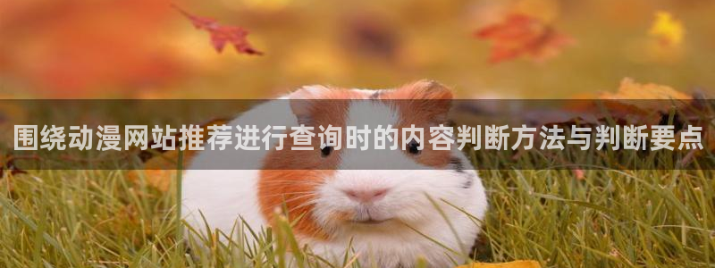 汗汗漫画高分排行榜：围绕动漫网站推荐进行查询时的内容判断方法与判断要点配图